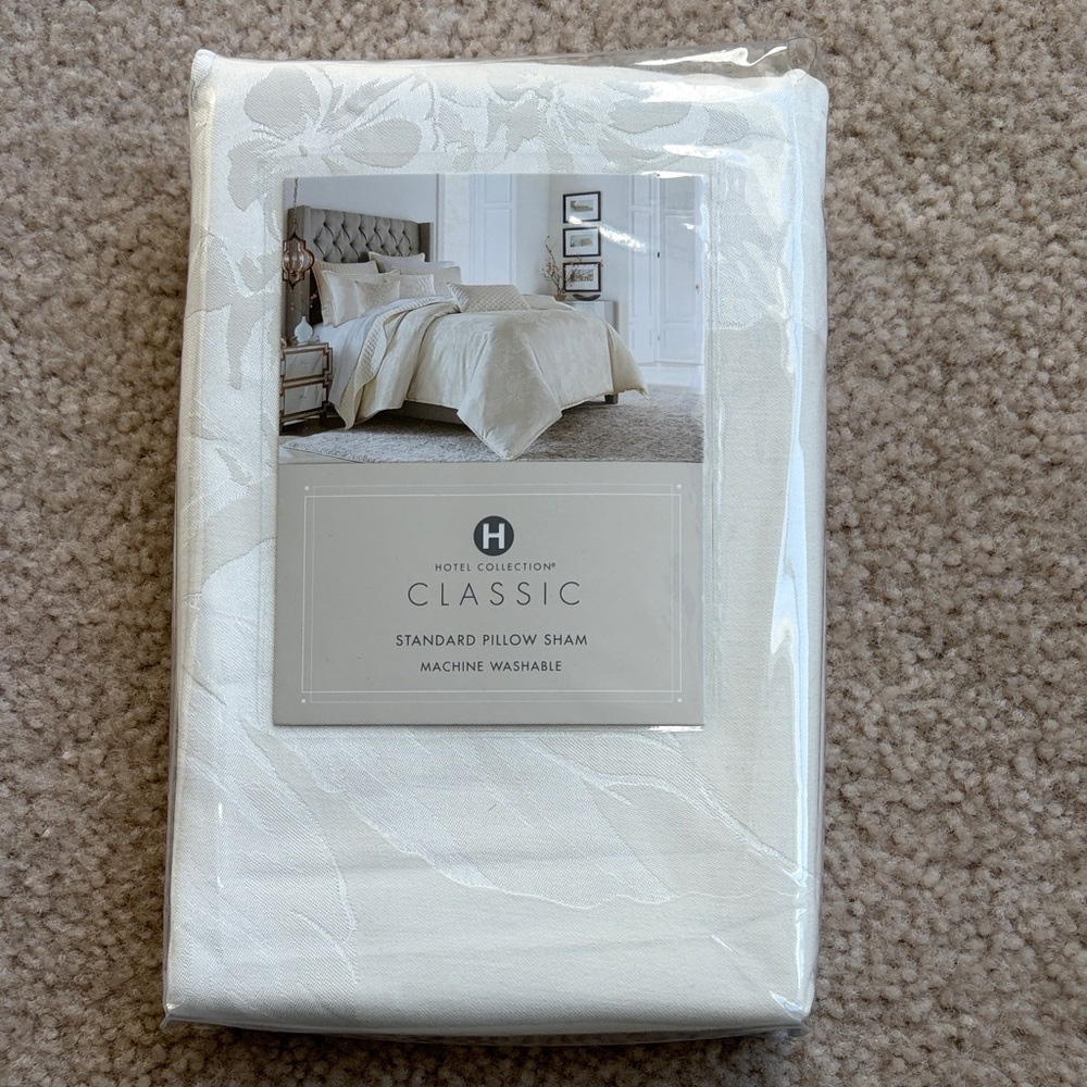 Hotel Collection Classic White Pillow Sham